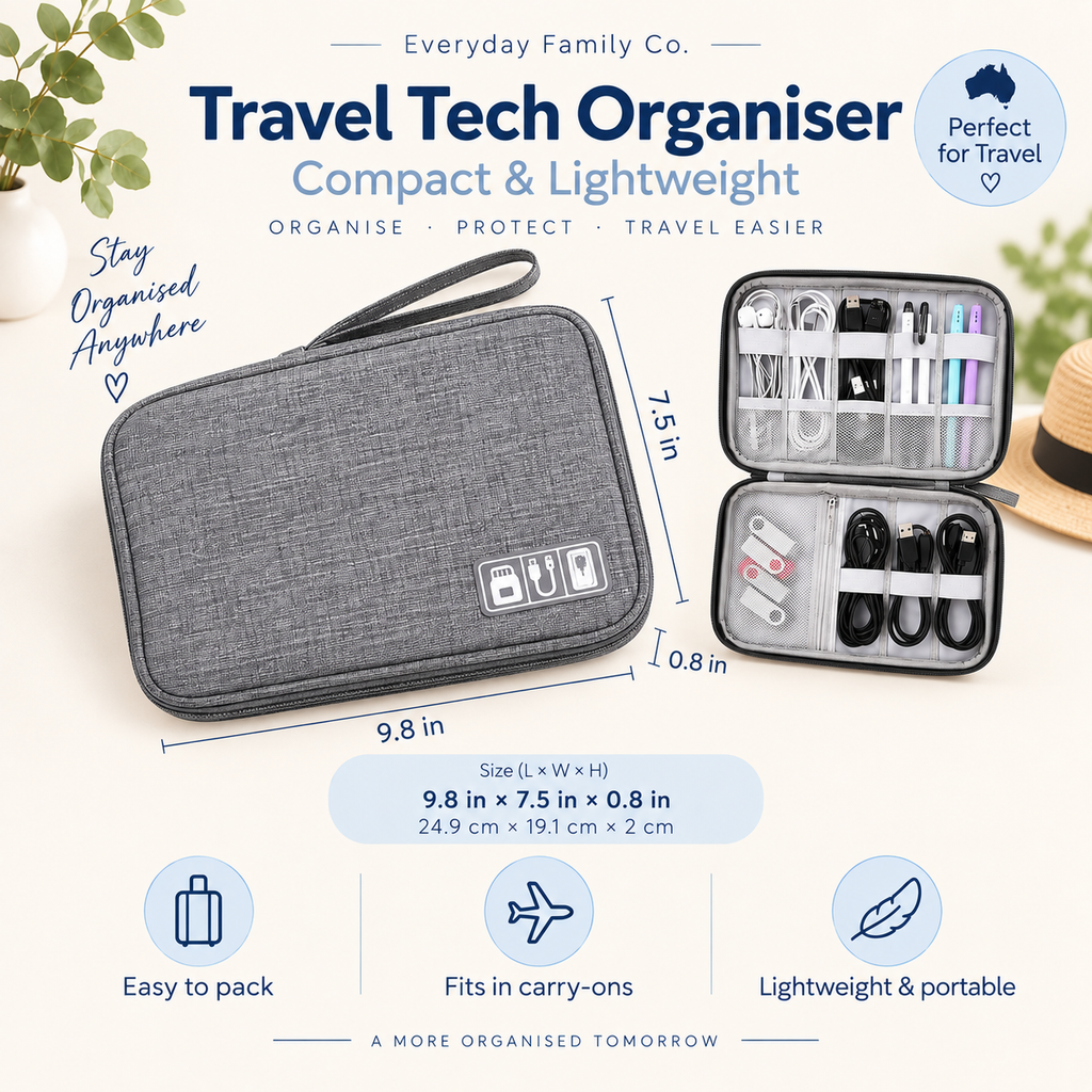 Family Travel Tech Organiser