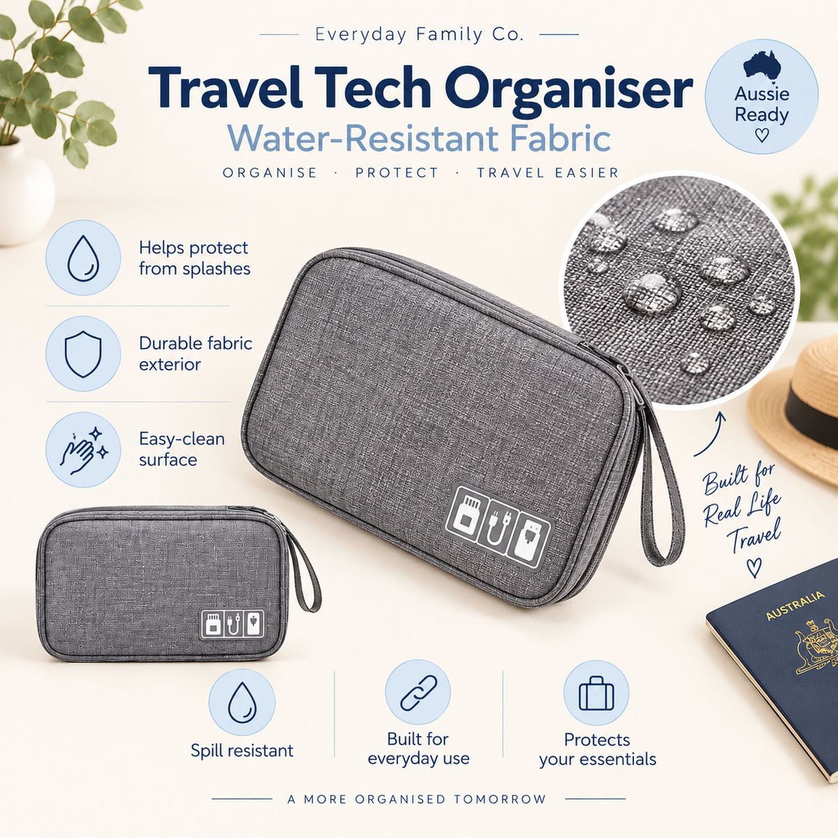 Family Travel Tech Organiser