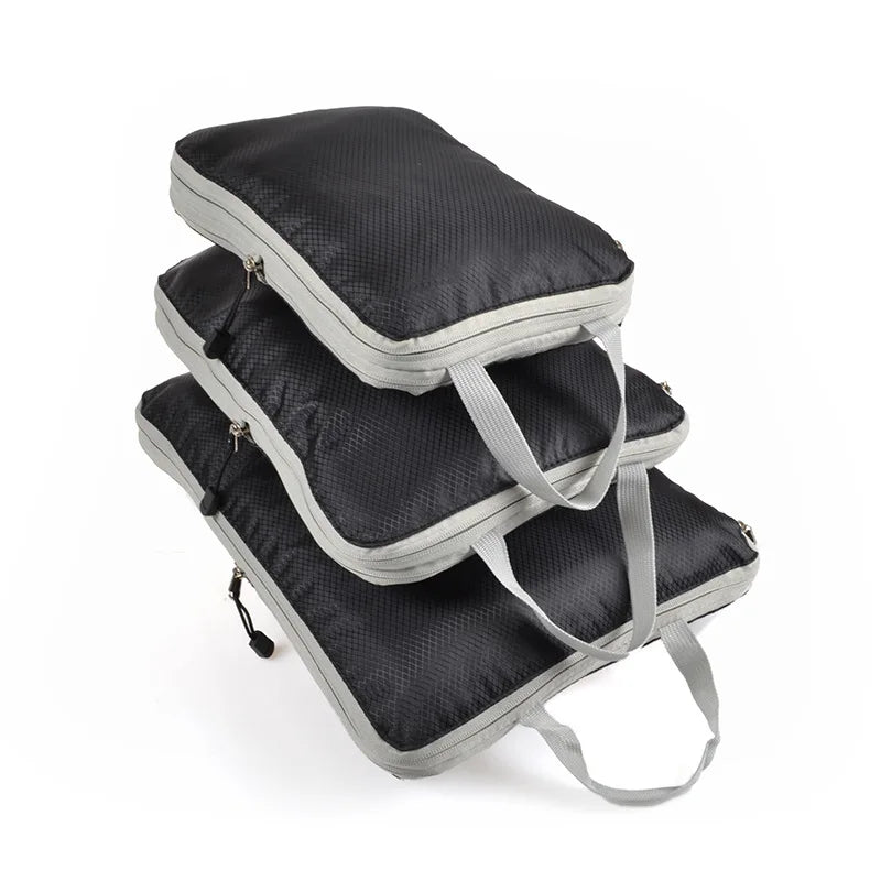 3-Piece Compression Packing Cube Set