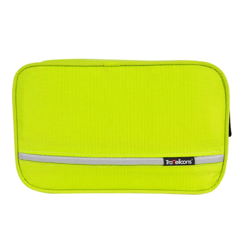 Hanging Travel Toiletry Organiser in Light Green